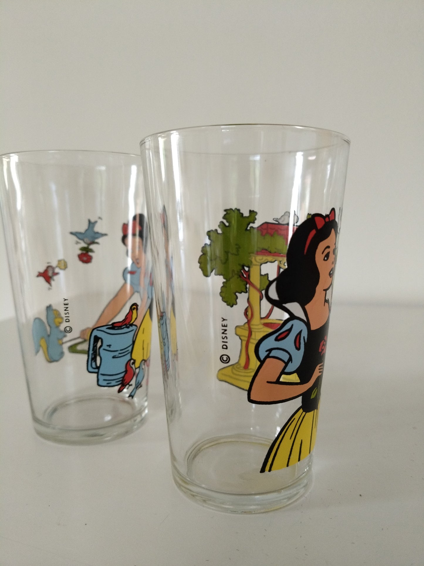 Grand verre Blanche Neige VMC 80's au choix