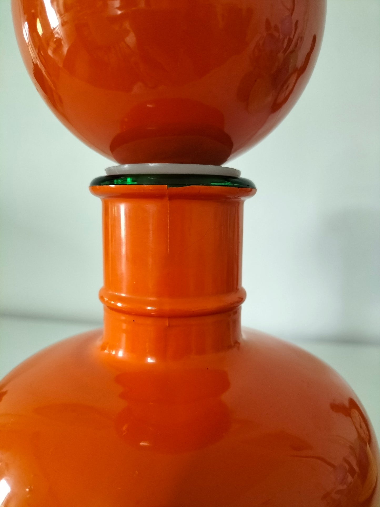 Grosse bouteille/ carafe Lacrima Christi par Becarro Italy à l'unité
