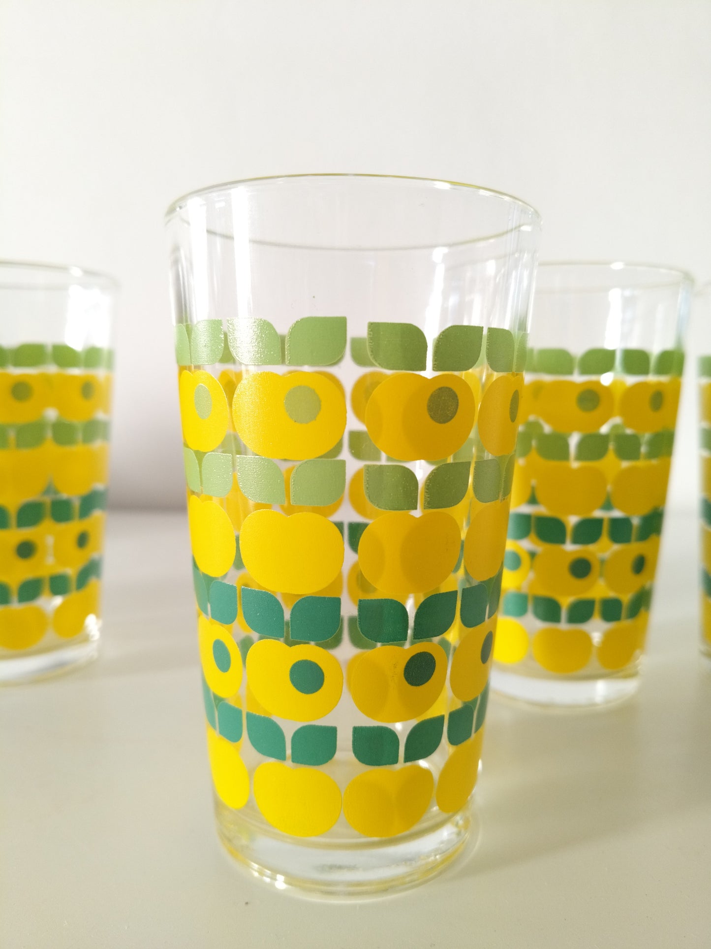 Set de 4 verres 🍏 Fidenza Italy