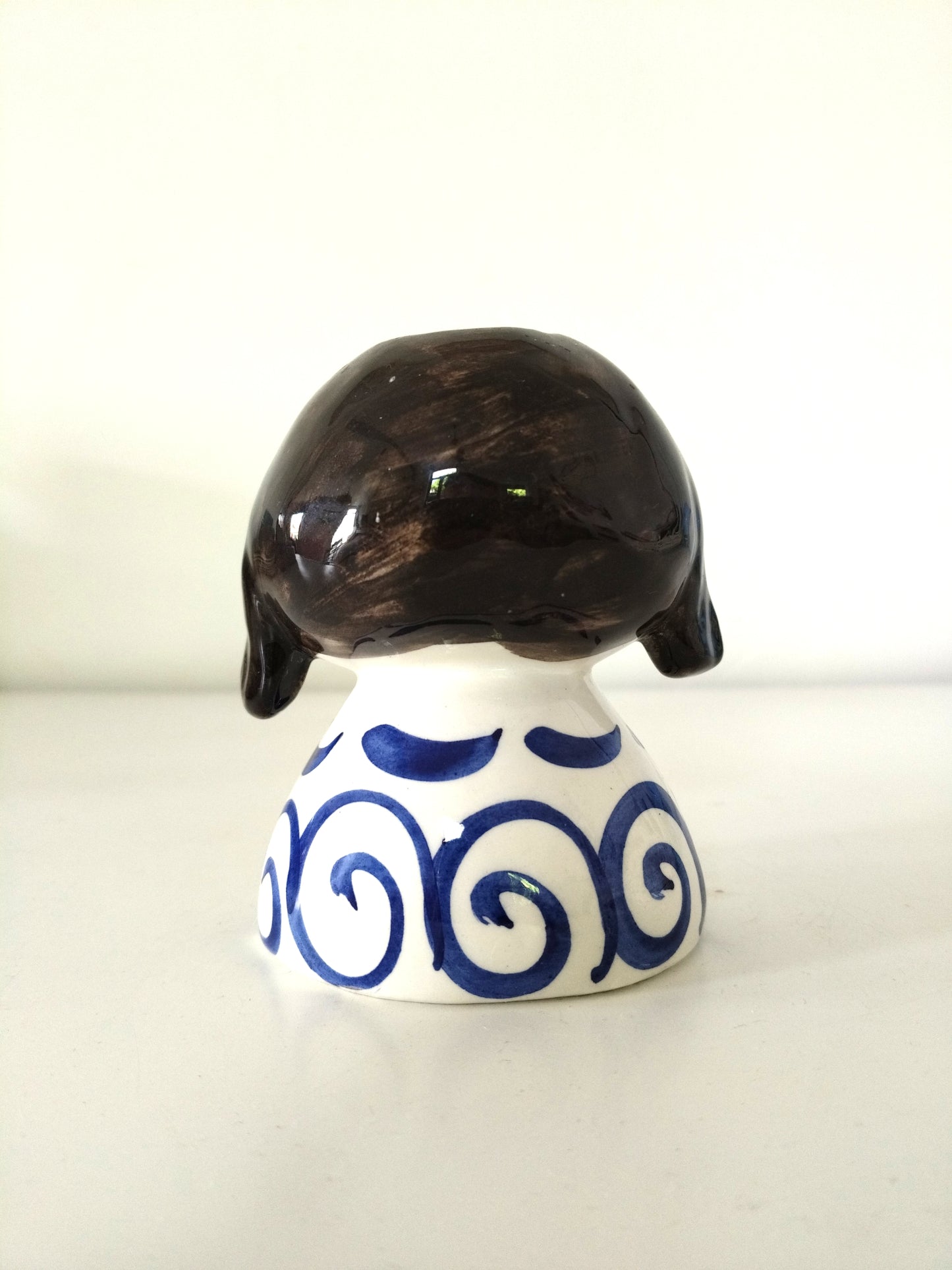 Petit vase fillette en céramique