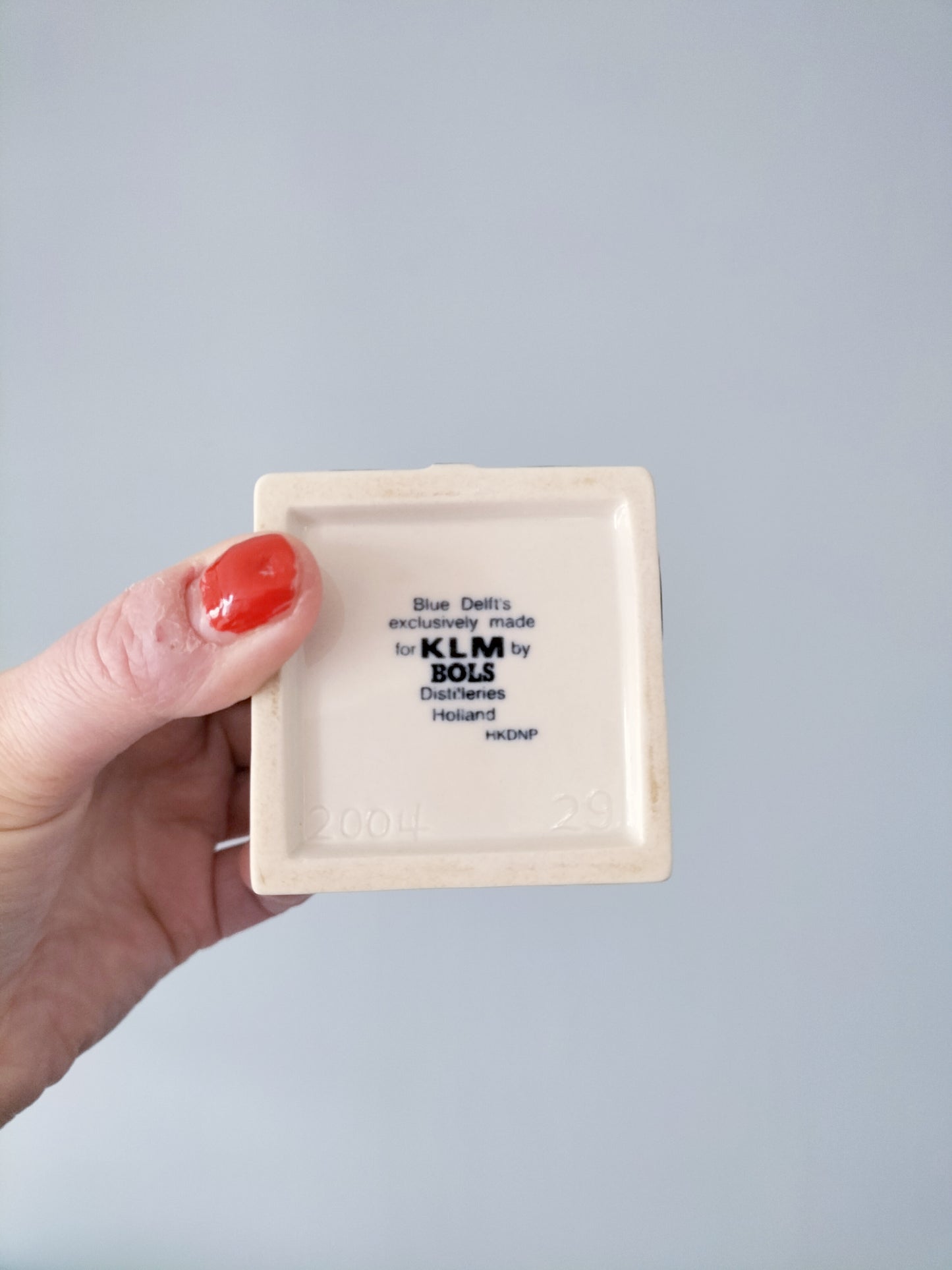 Maison miniature en Bleu de Delft KLM 29