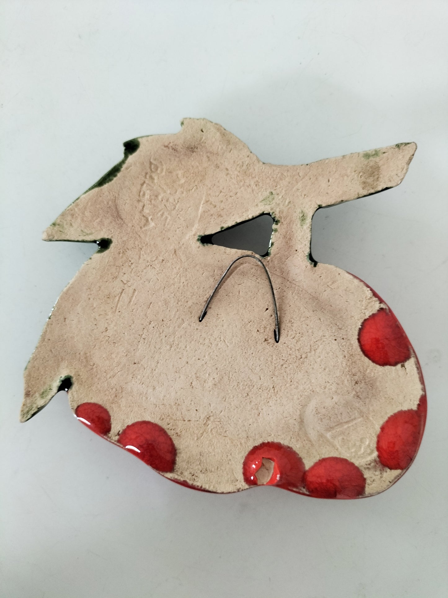 Tomate murale en céramique