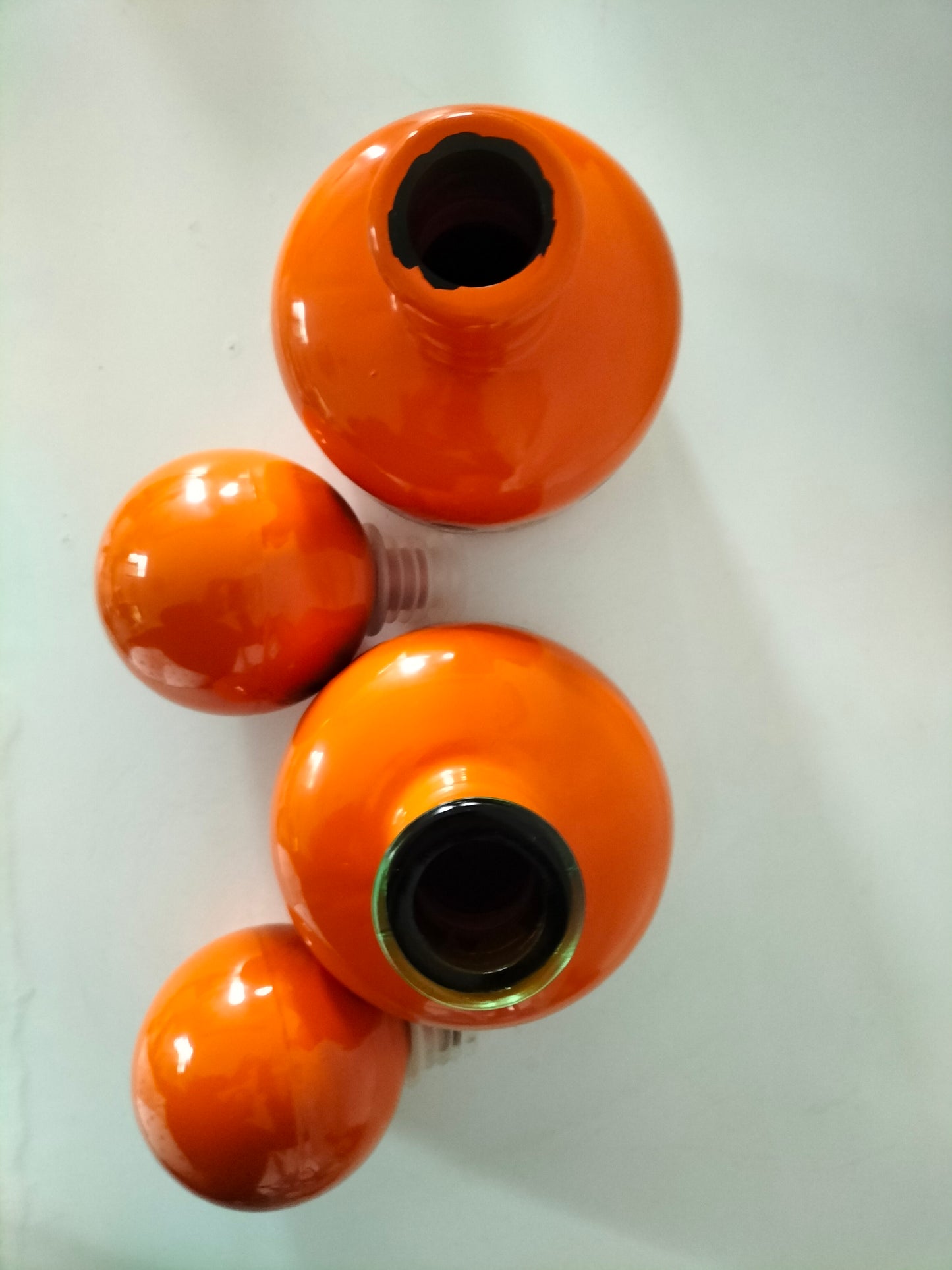 Grosse bouteille/ carafe Lacrima Christi par Becarro Italy à l'unité