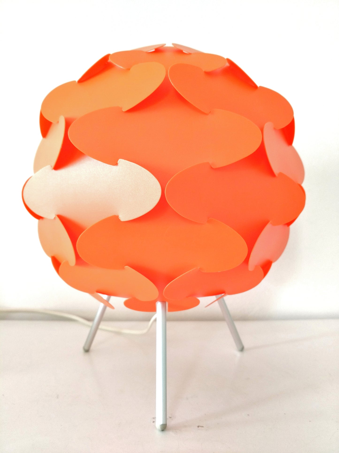 Lampe de table Ikea Fillsta orange 2000's