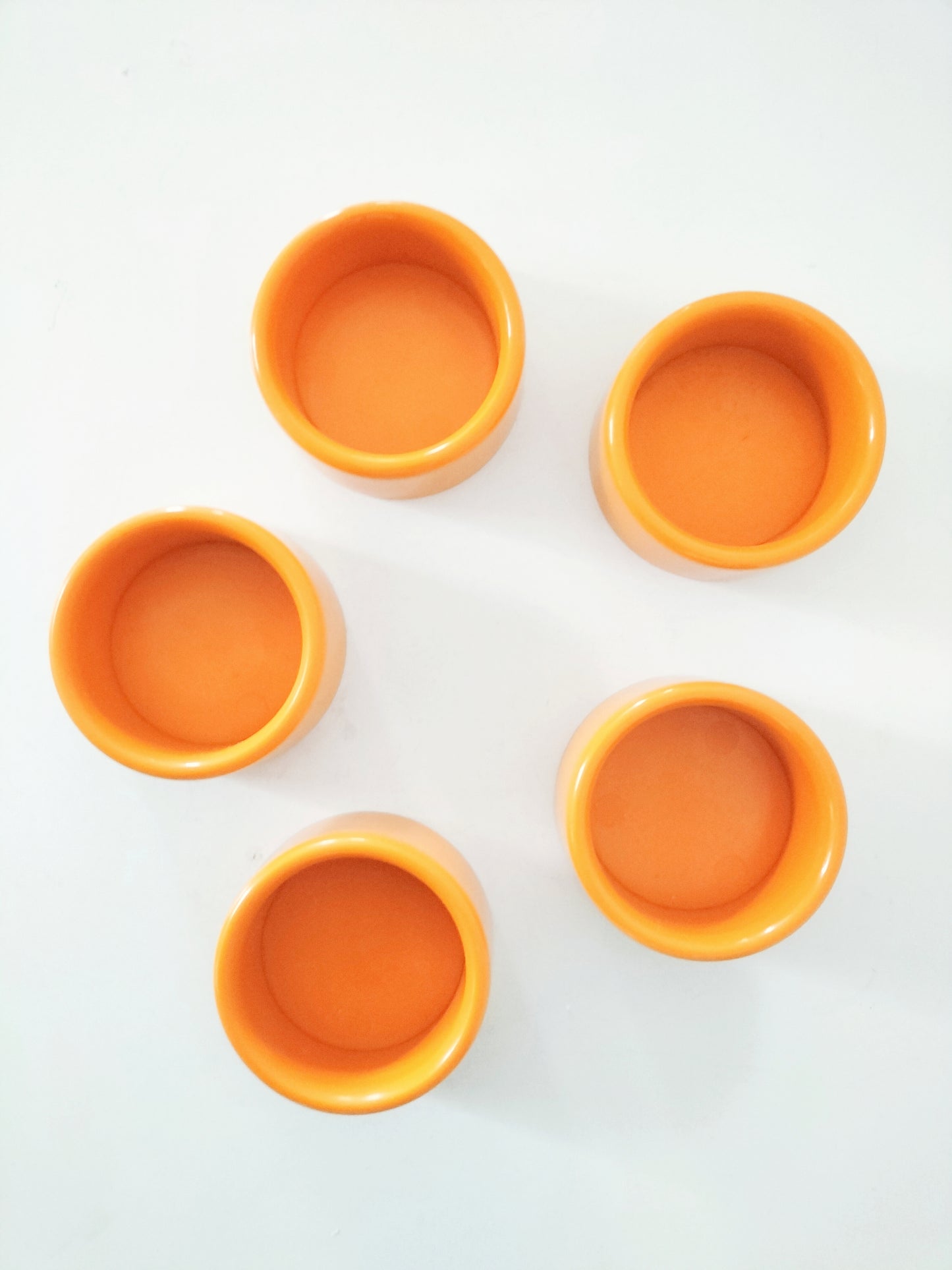 Ensemble de 5 bougeoirs empilables en plastique Glafey Germany