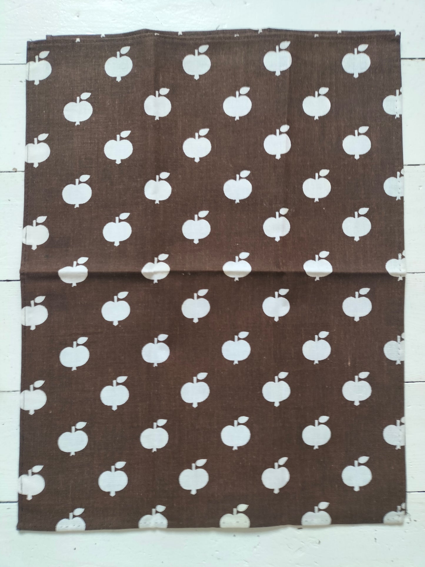 Duo de serviettes en tissu décor 🍎