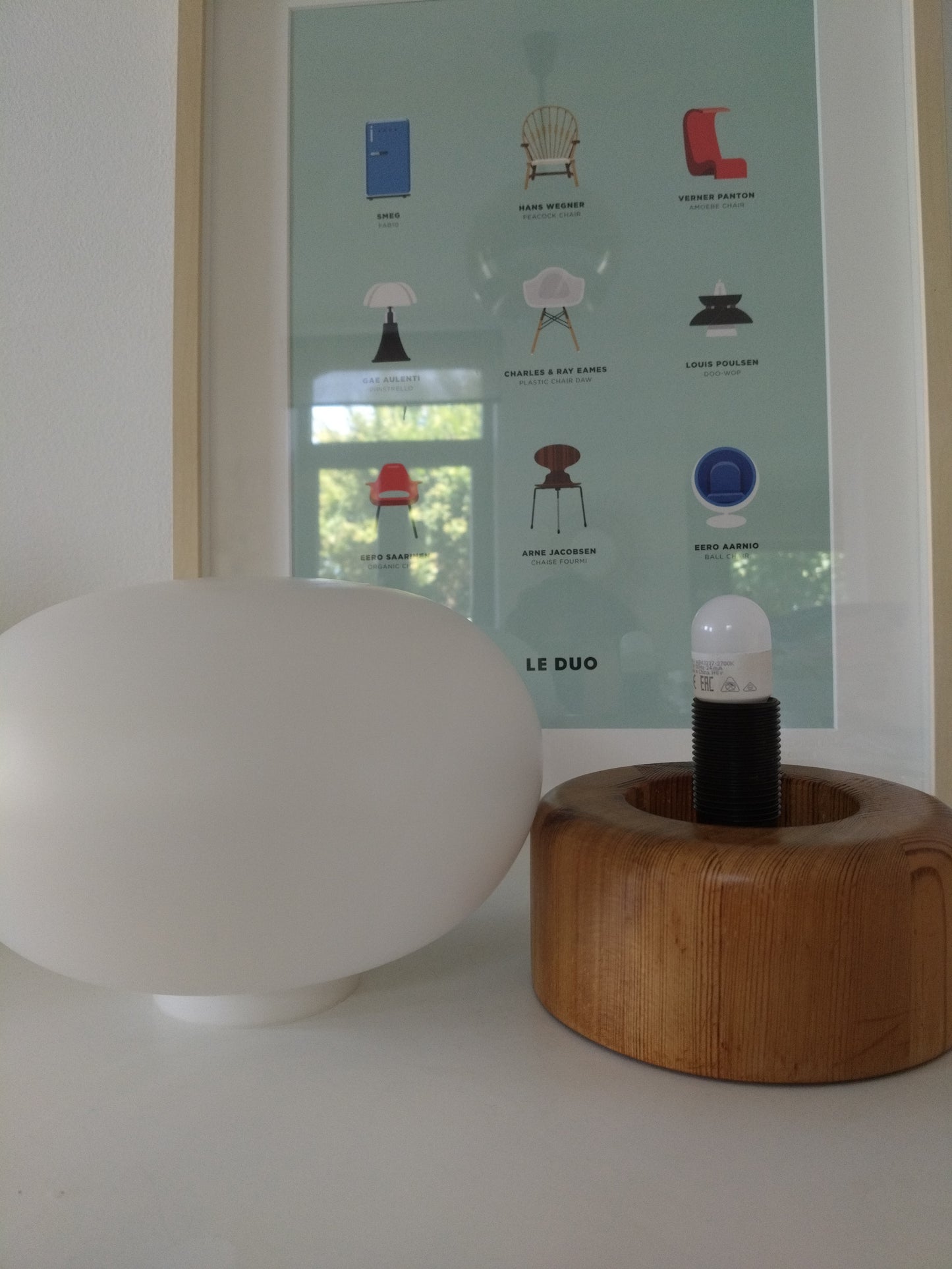 Lampe de table Bestform Freudenberg Allemagne 70's