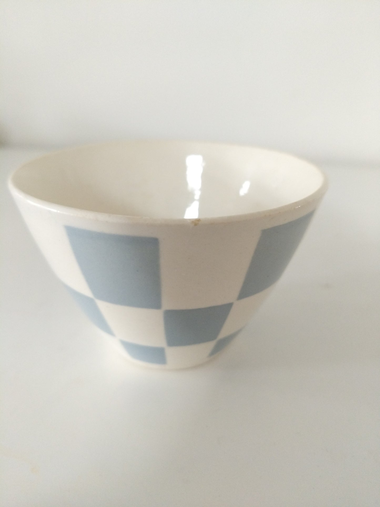 Ensemble tasse + soucoupe Boch La Louvière Damier au choix