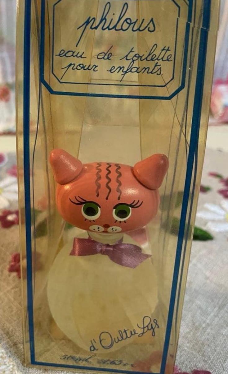 Petit flacon chat eau de toilette enfants Philous