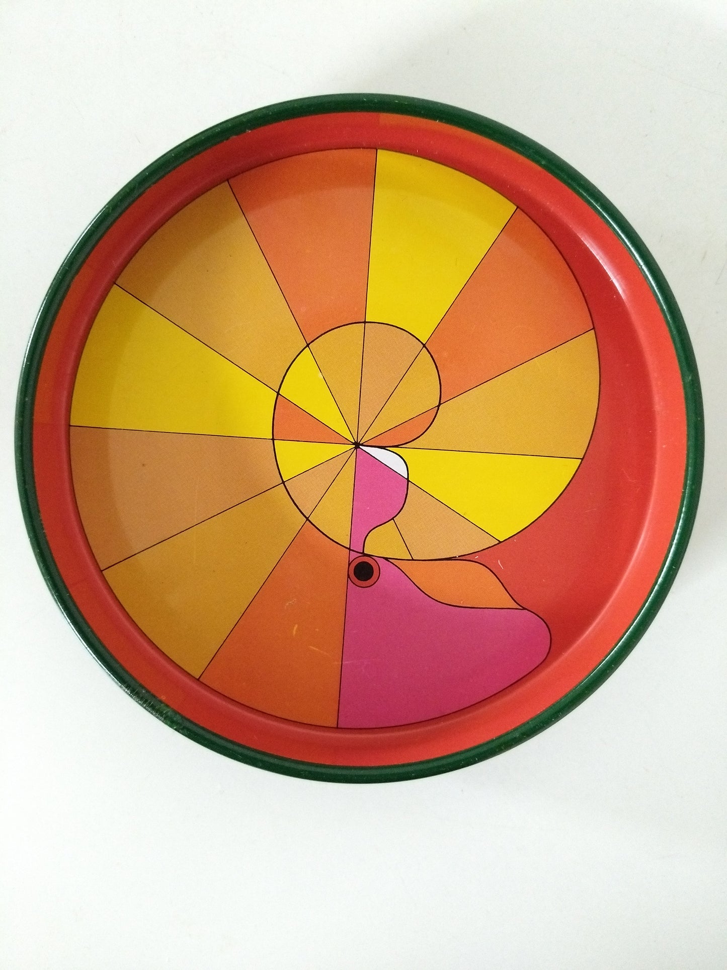 Ensemble de 3 mini plateaux/ dessous de verres/ dessous de bouteilles métallique Simel !!! priorité à Marie-Laure !!!