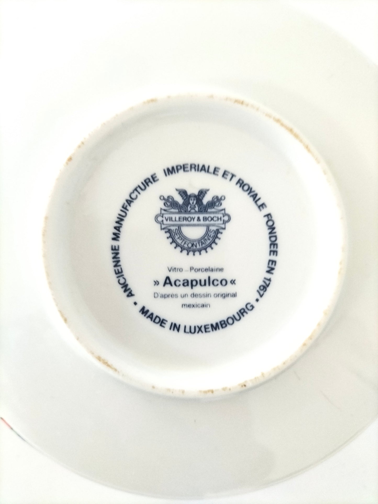 Bol à anses + soucoupe Villeroy et Boch Acapulco (à l'unité!)