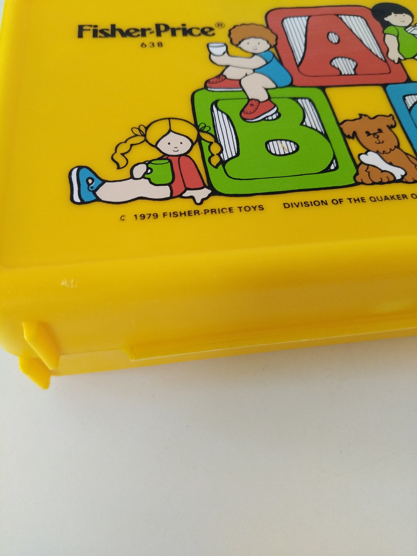 Boîte à lunch Fisher Price 1979