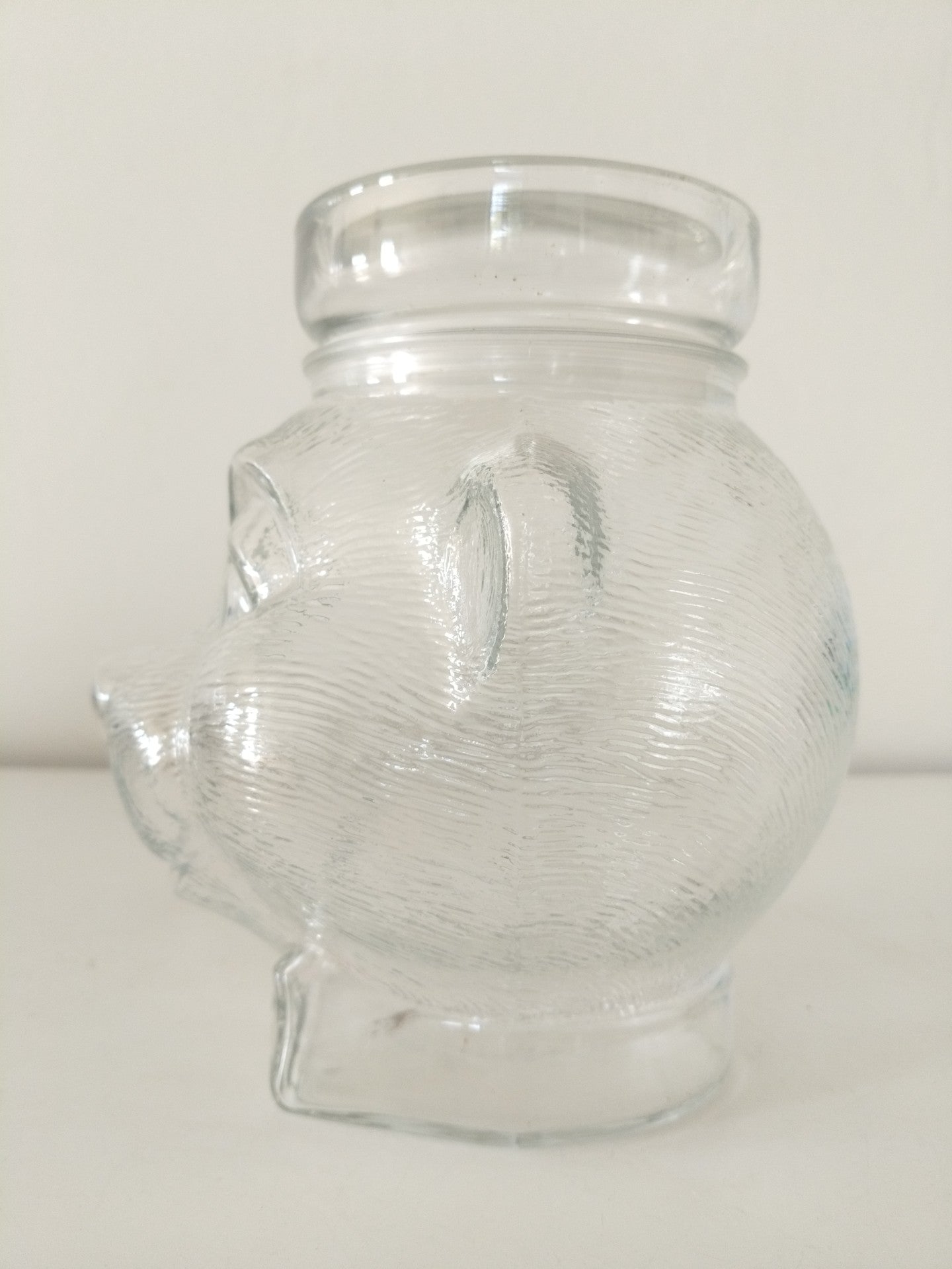 Bonbonnière/ bocal/ pot en verre tête d'ours 🐻