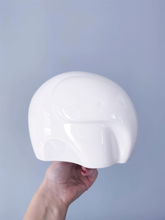 Gros éléphant en céramique émaillée