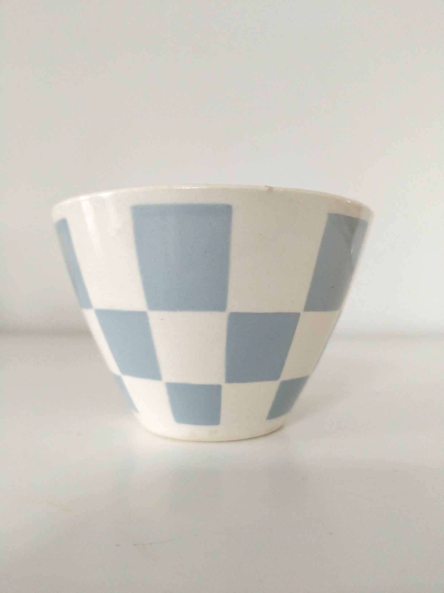 Ensemble tasse + soucoupe Boch La Louvière Damier au choix