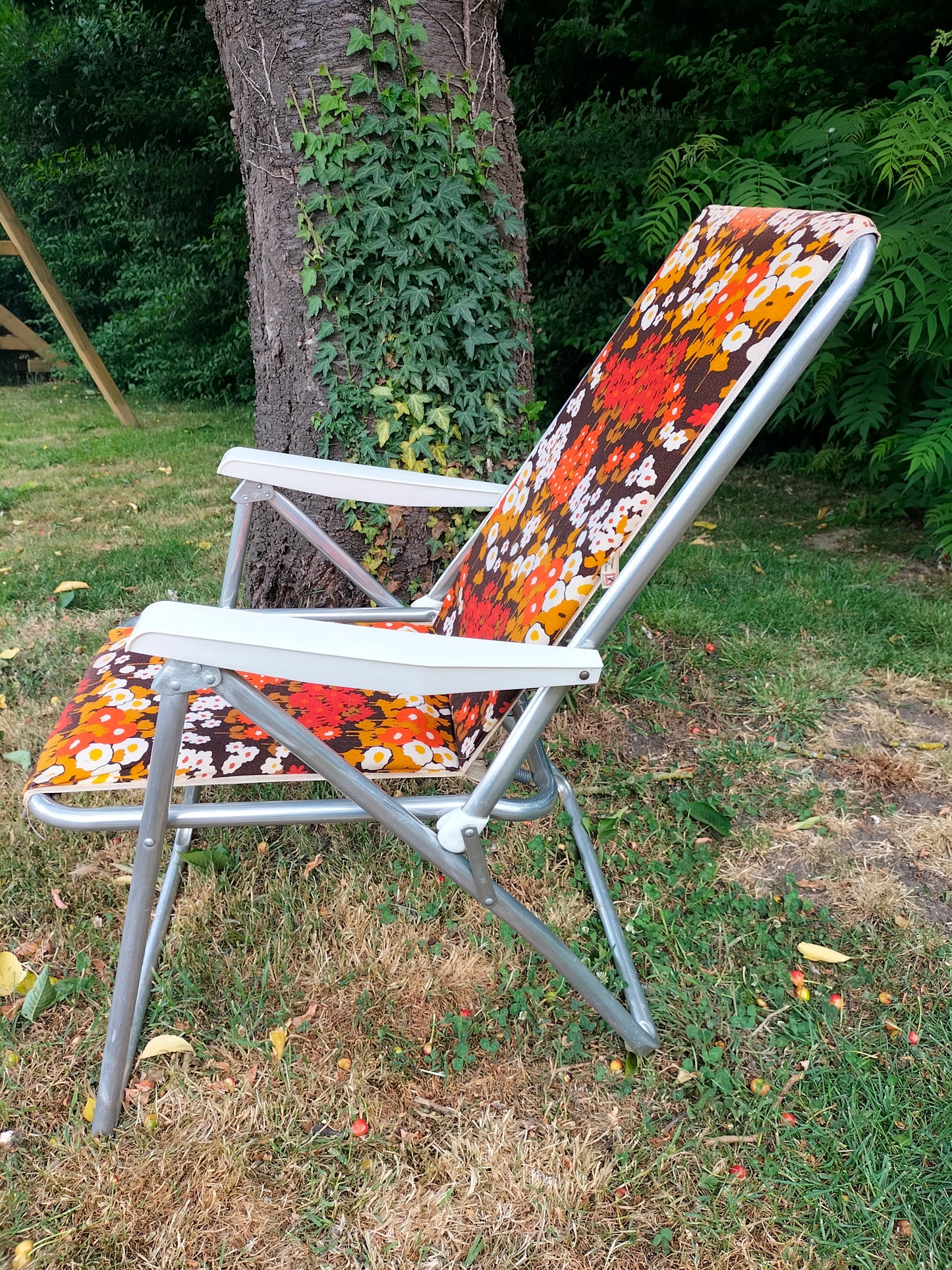 Chaise pliante à grand dossier d'extérieur/ de camping/ de jardin/ de terrasse Kettler