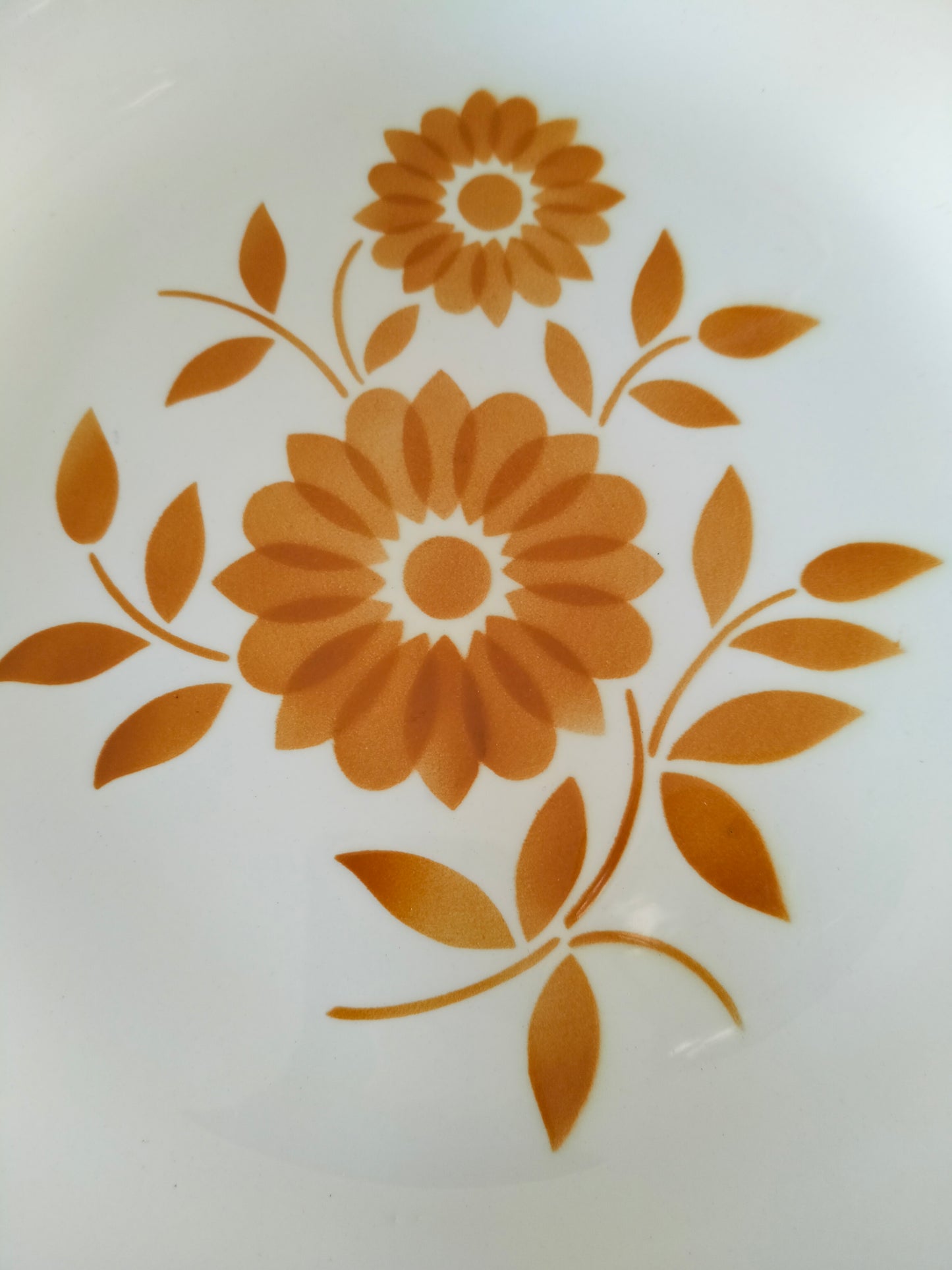 Grande assiette de service/ de présentation en porcelaine