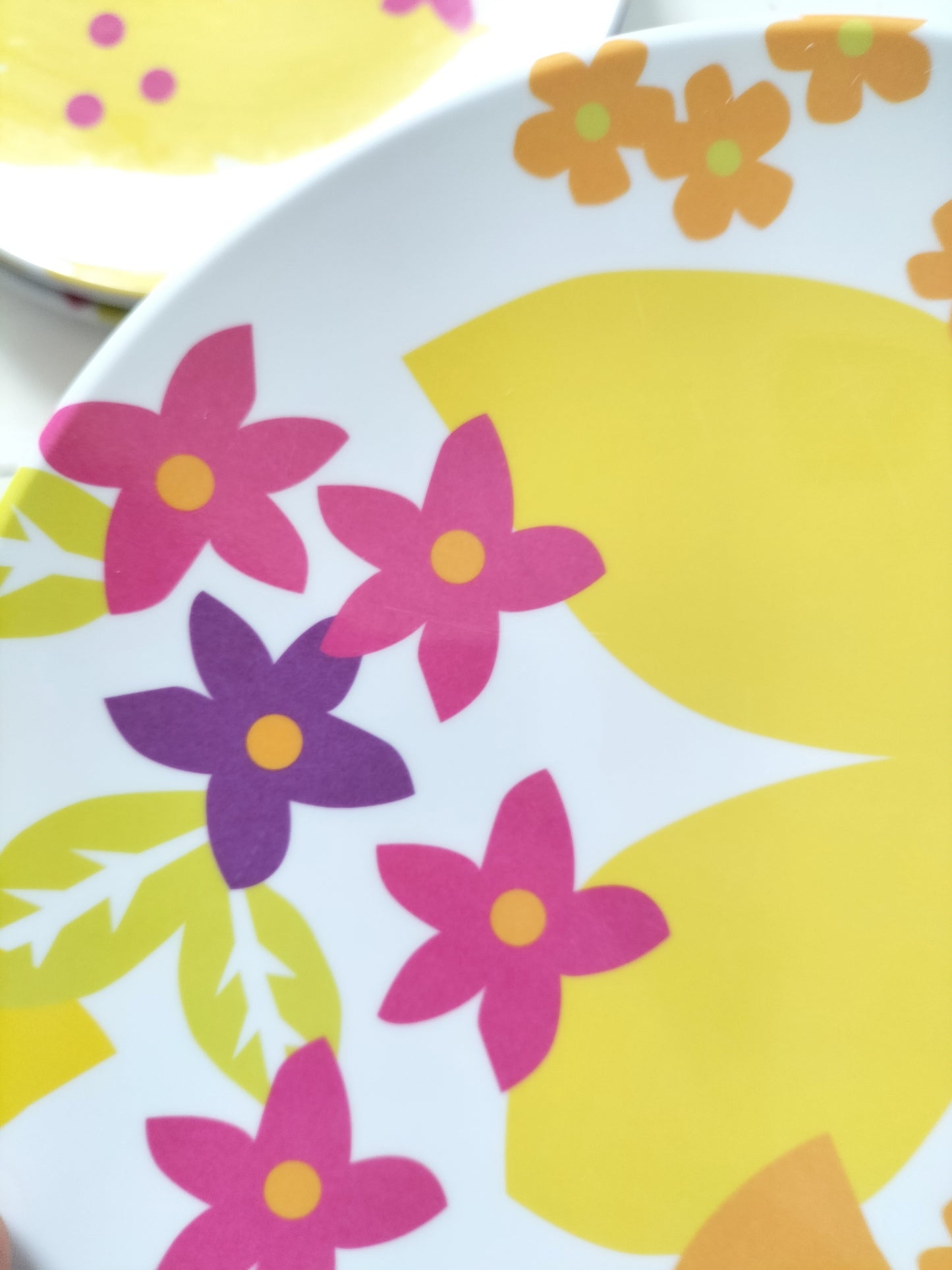Ensemble de 7 assiettes en plastique Zak Designs