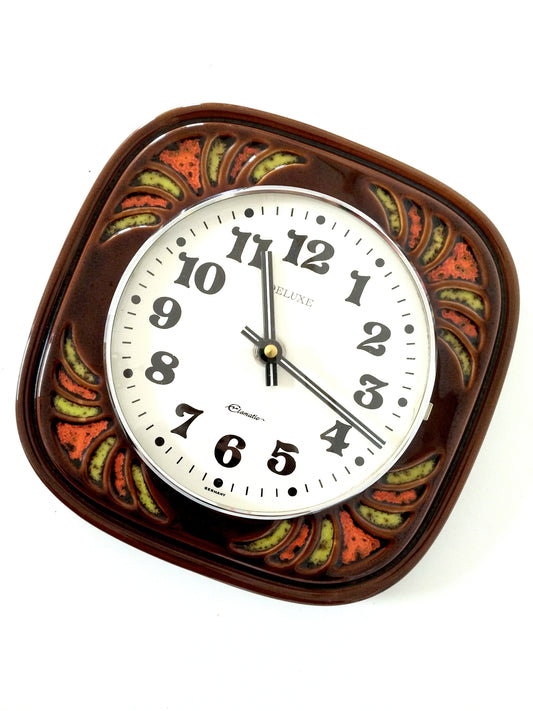 Horloge en céramique Deluxe Elomatic Germany