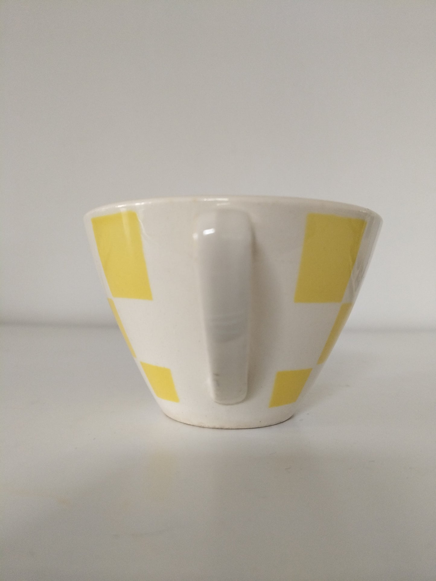 Ensemble tasse + soucoupe Boch La Louvière Damier au choix