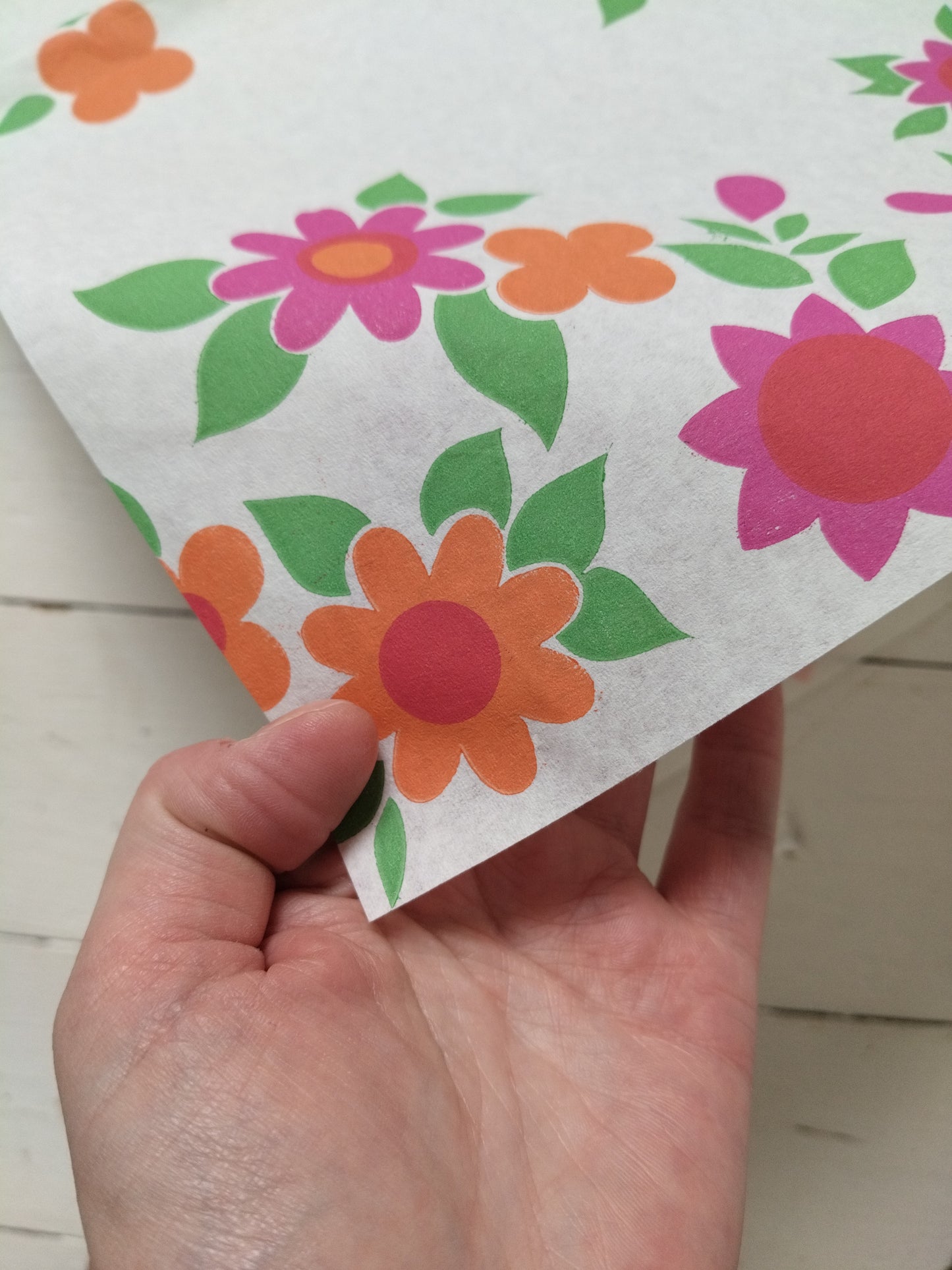 Nappe rectangulaire en papier