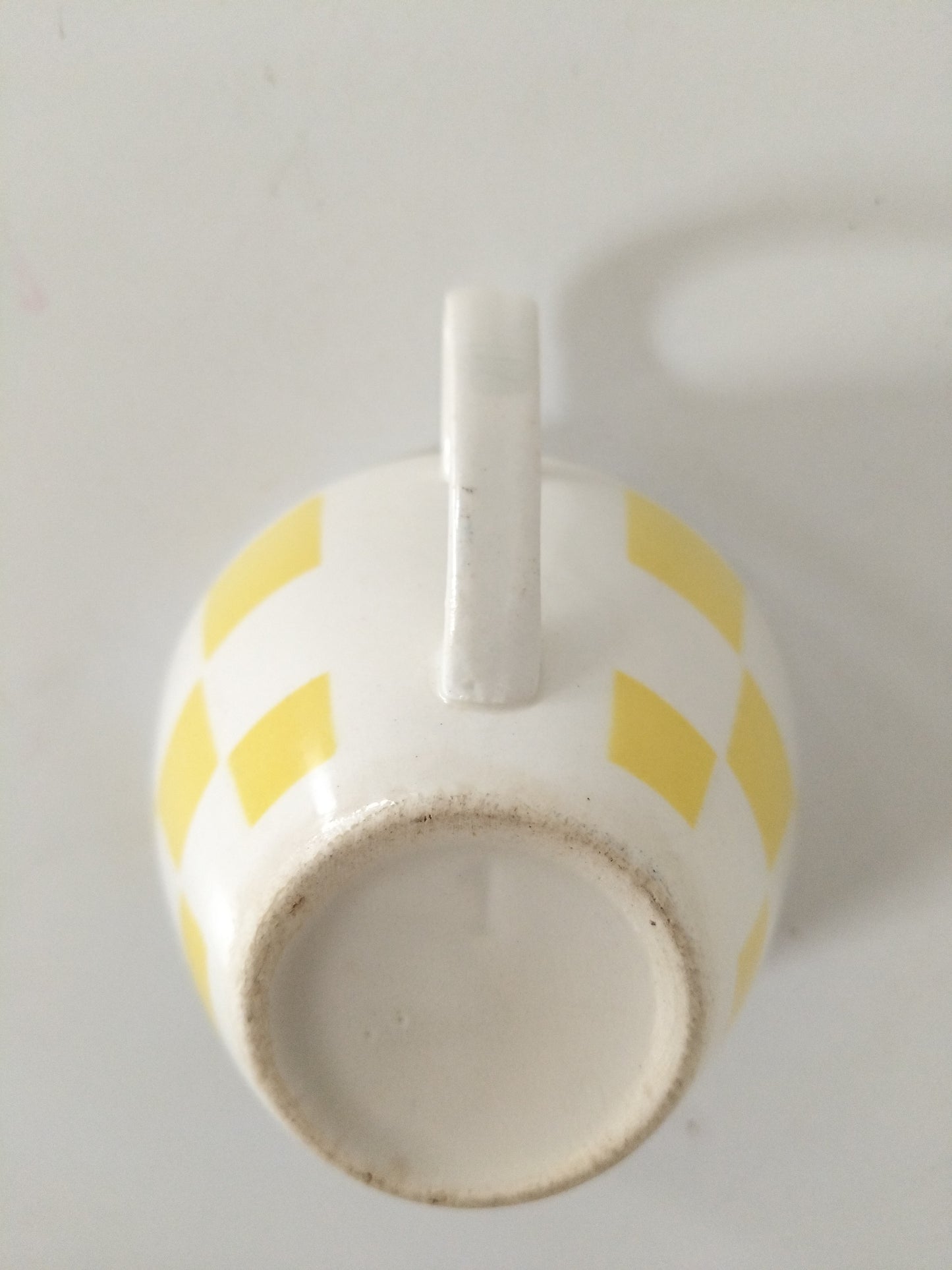 Ensemble tasse + soucoupe Boch La Louvière Damier au choix