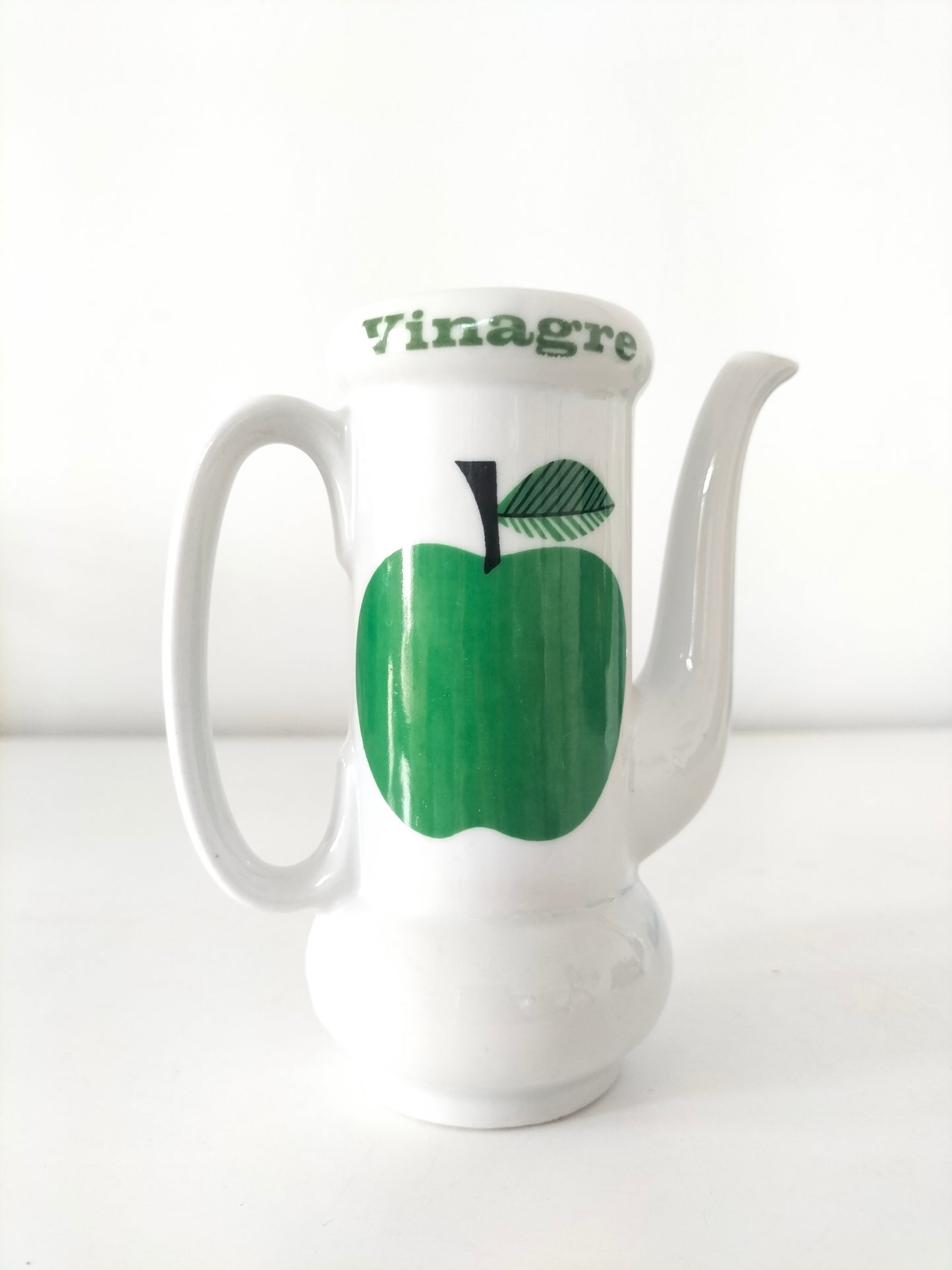 Ensemble huilier et vinaigrier 🍏 en porcelaine Herrandiz Spain