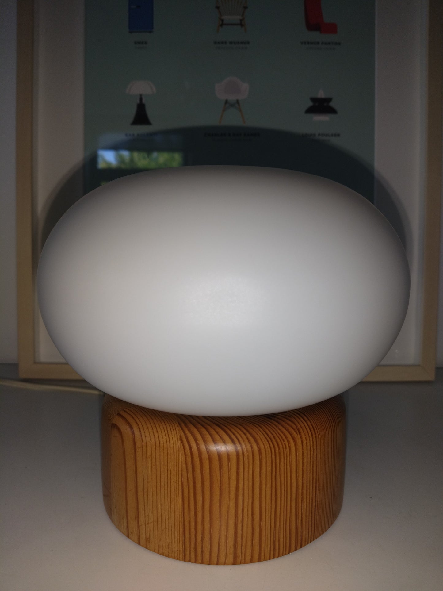 Lampe de table Bestform Freudenberg Allemagne 70's
