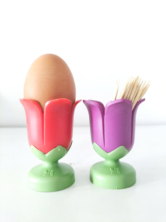 Duo de coquetiers 🌷 publicitaires Yves-Rocher