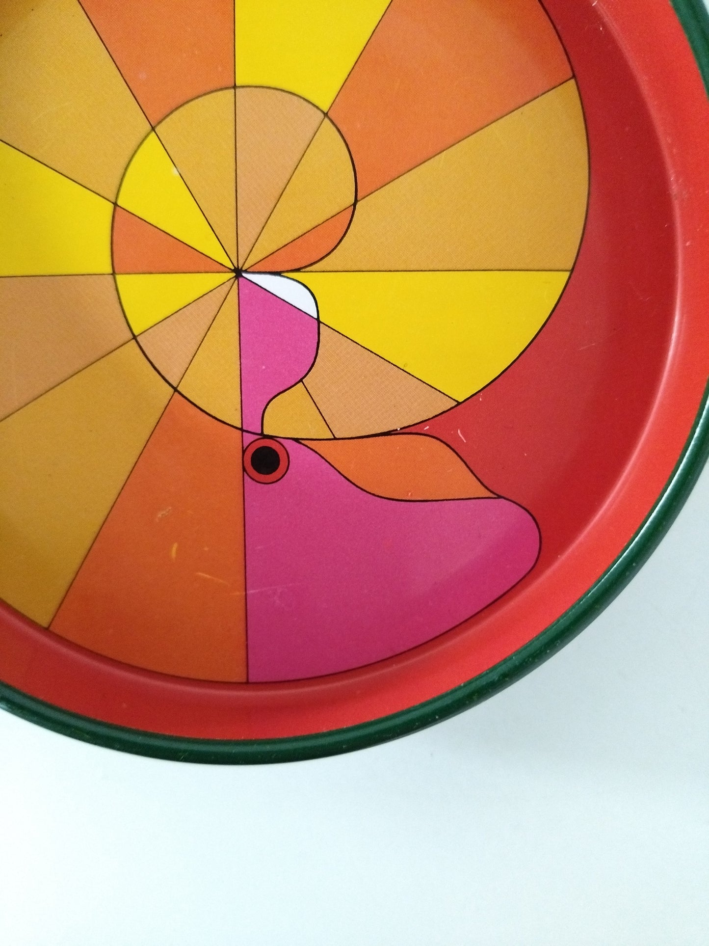 Ensemble de 3 mini plateaux/ dessous de verres/ dessous de bouteilles métallique Simel !!! priorité à Marie-Laure !!!