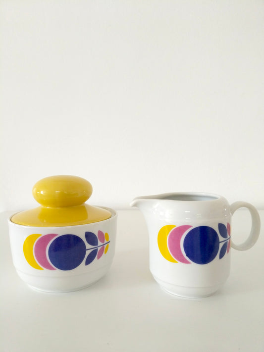 Sucrier/ boîte ou petit pot verseur/ pot à lait en porcelaine Seltmann Weiden Bavaria au choix