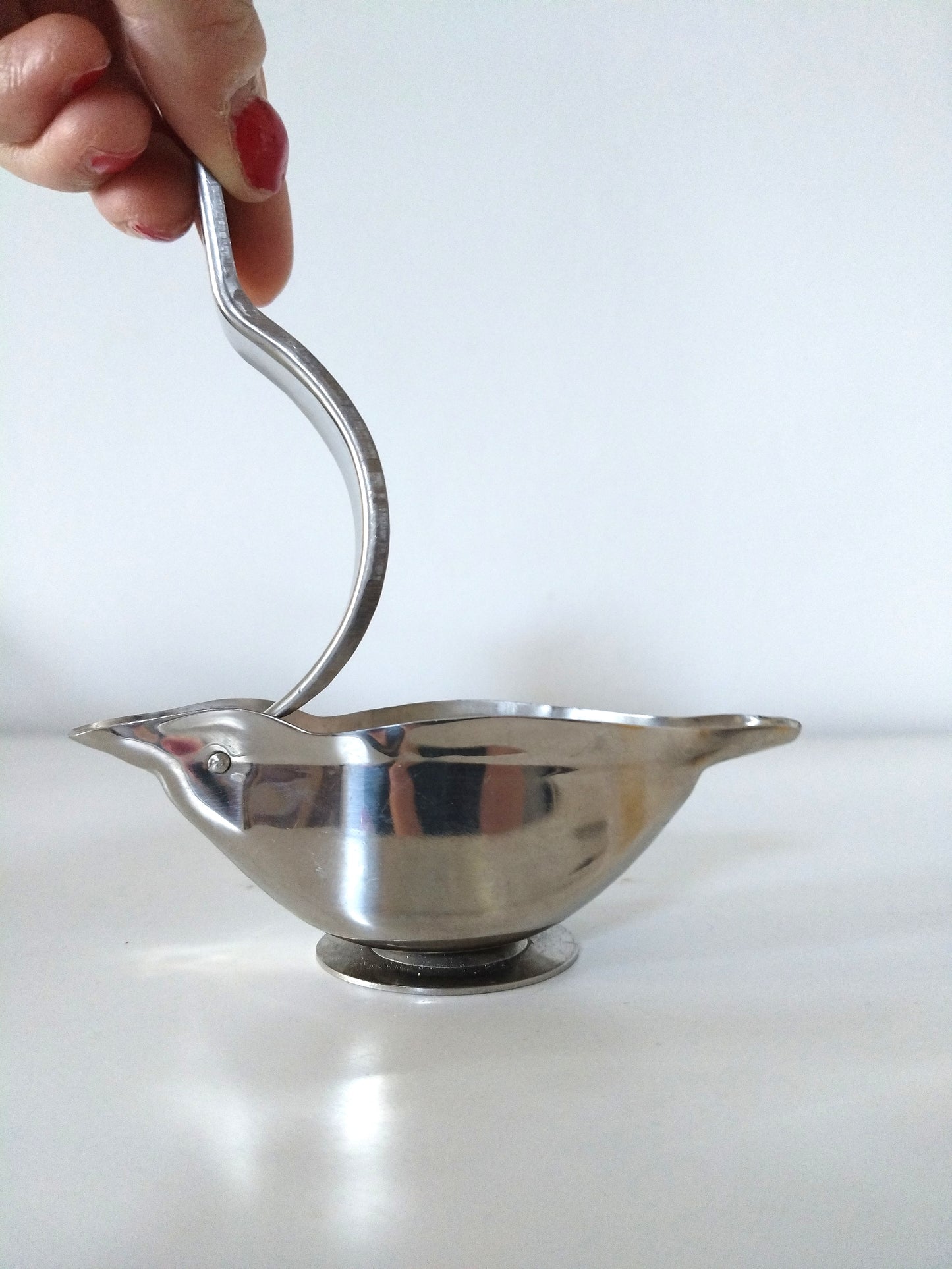 Presse-citron oiseau en inox 🐦