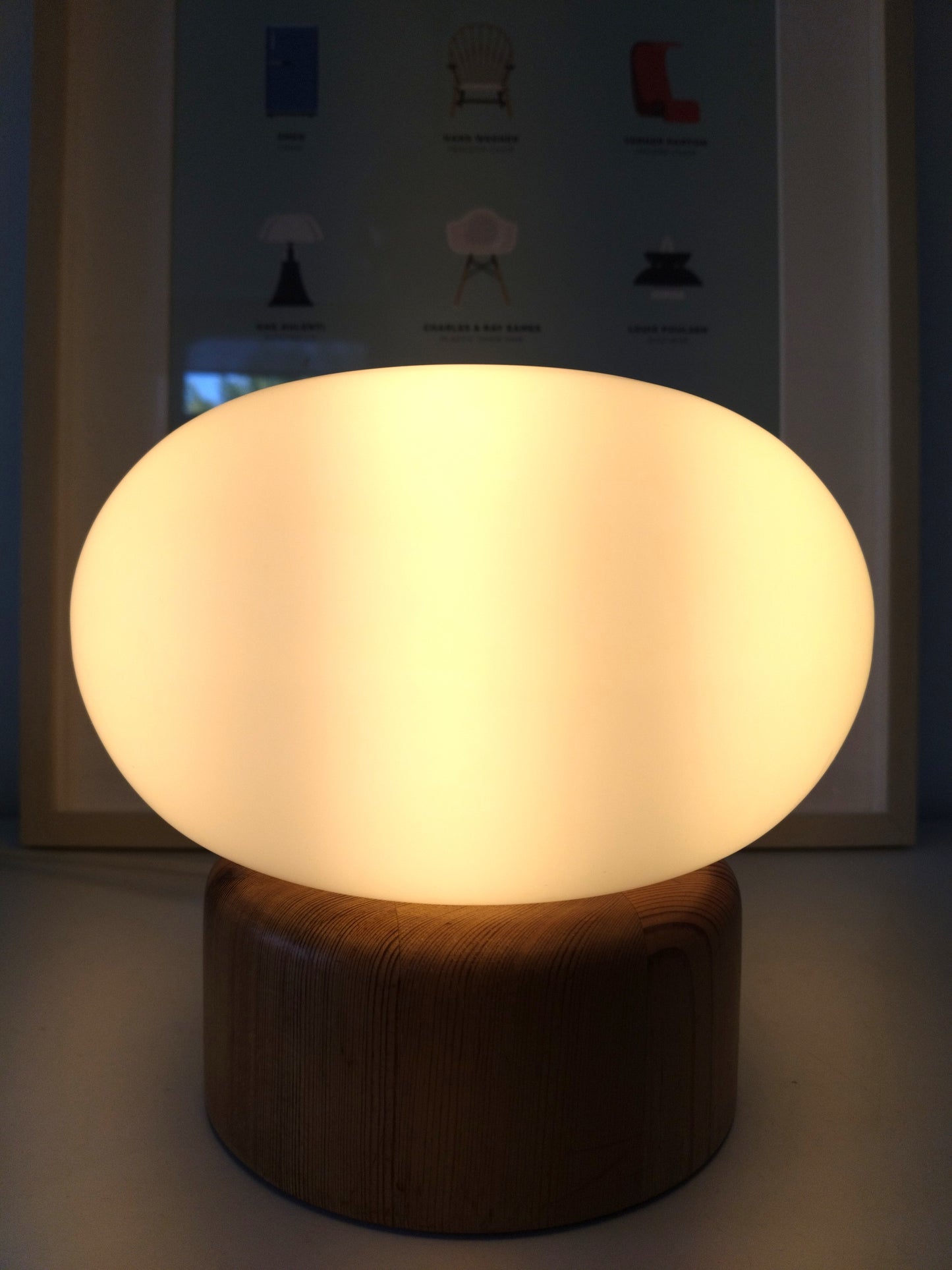 Lampe de table Bestform Freudenberg Allemagne 70's