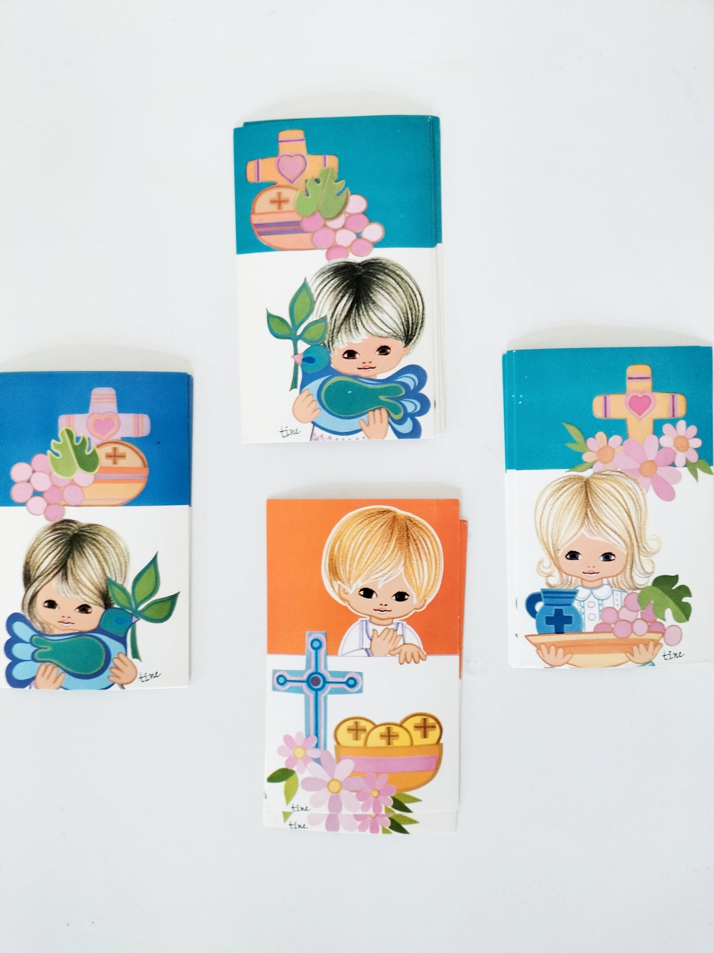 Ancienne petite carte de communion au choix