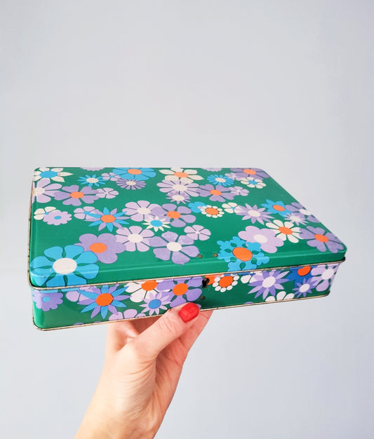 Boîte métallique vintage superchocolat Jacques