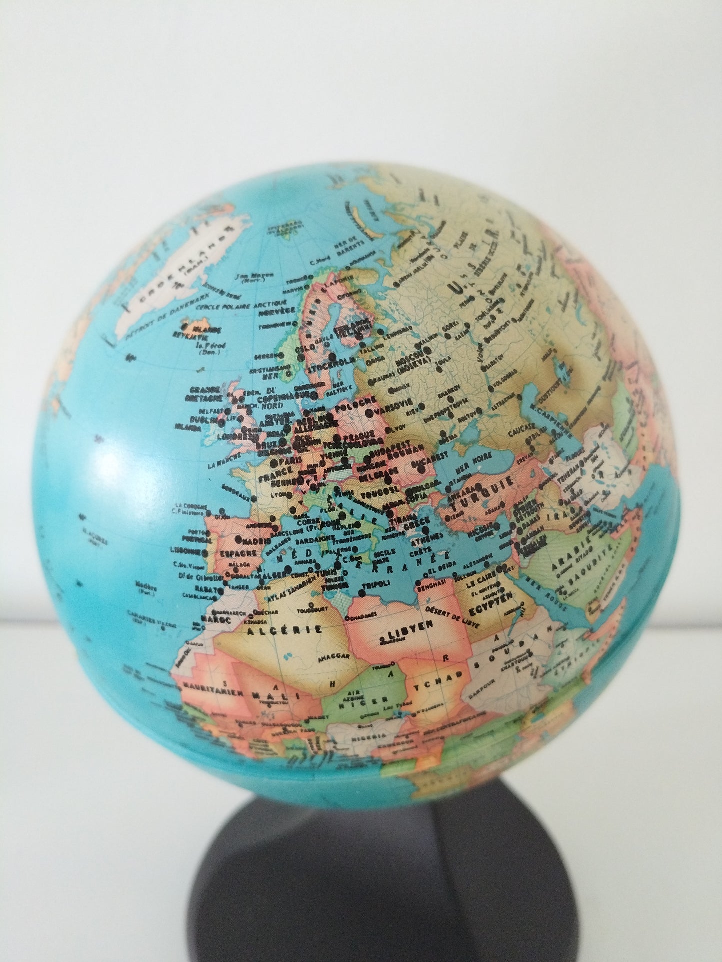 Globe terrestre junior globe 1000 Novita Nova Rico 1988