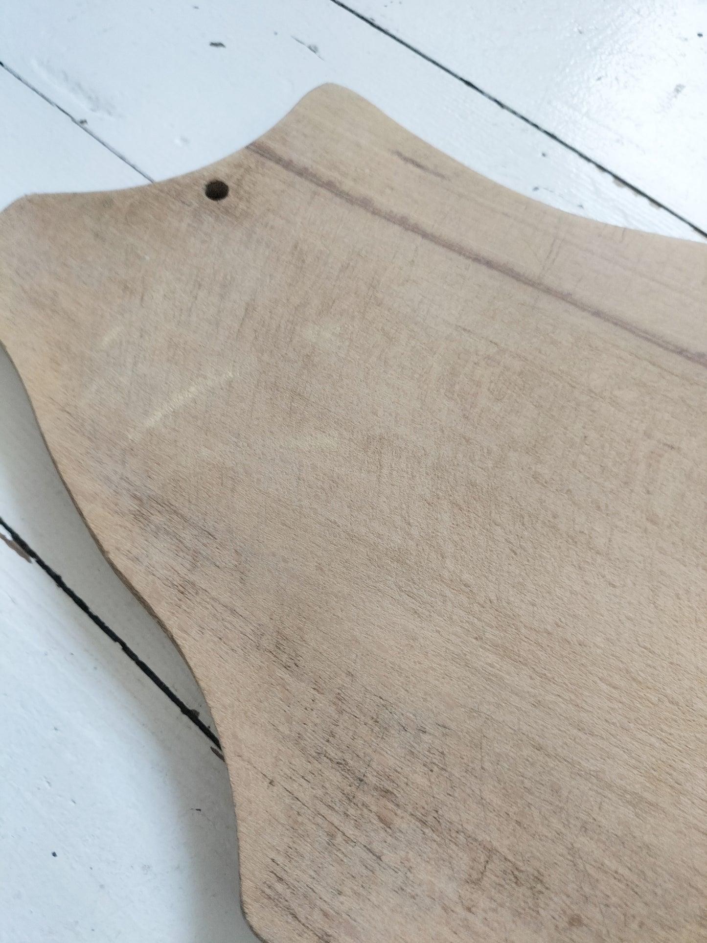Ancienne grande planche à découper ou de service 🐖 en bois