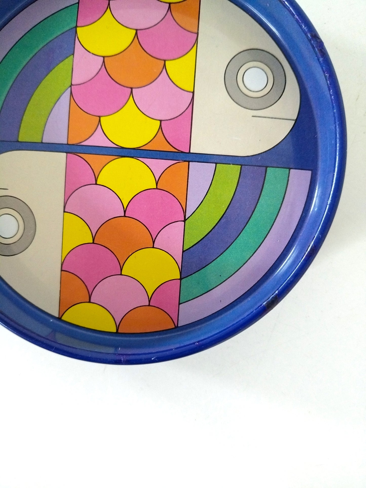 Ensemble de 3 mini plateaux/ dessous de verres/ dessous de bouteilles métallique Simel !!! priorité à Marie-Laure !!!