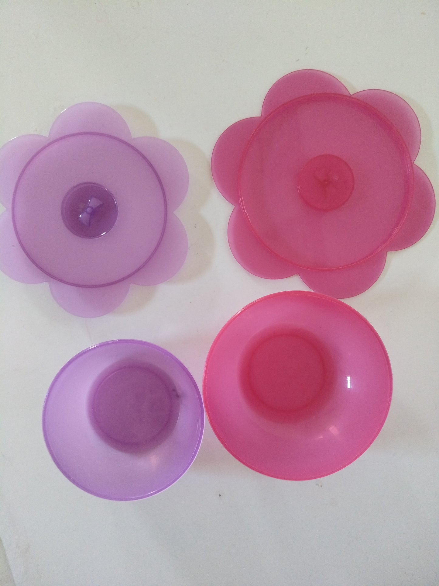 Ensemble de 2 petites boîtes de conservation 🌸 en plastique