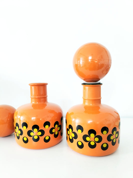 Grosse bouteille/ carafe Lacrima Christi par Becarro Italy à l'unité