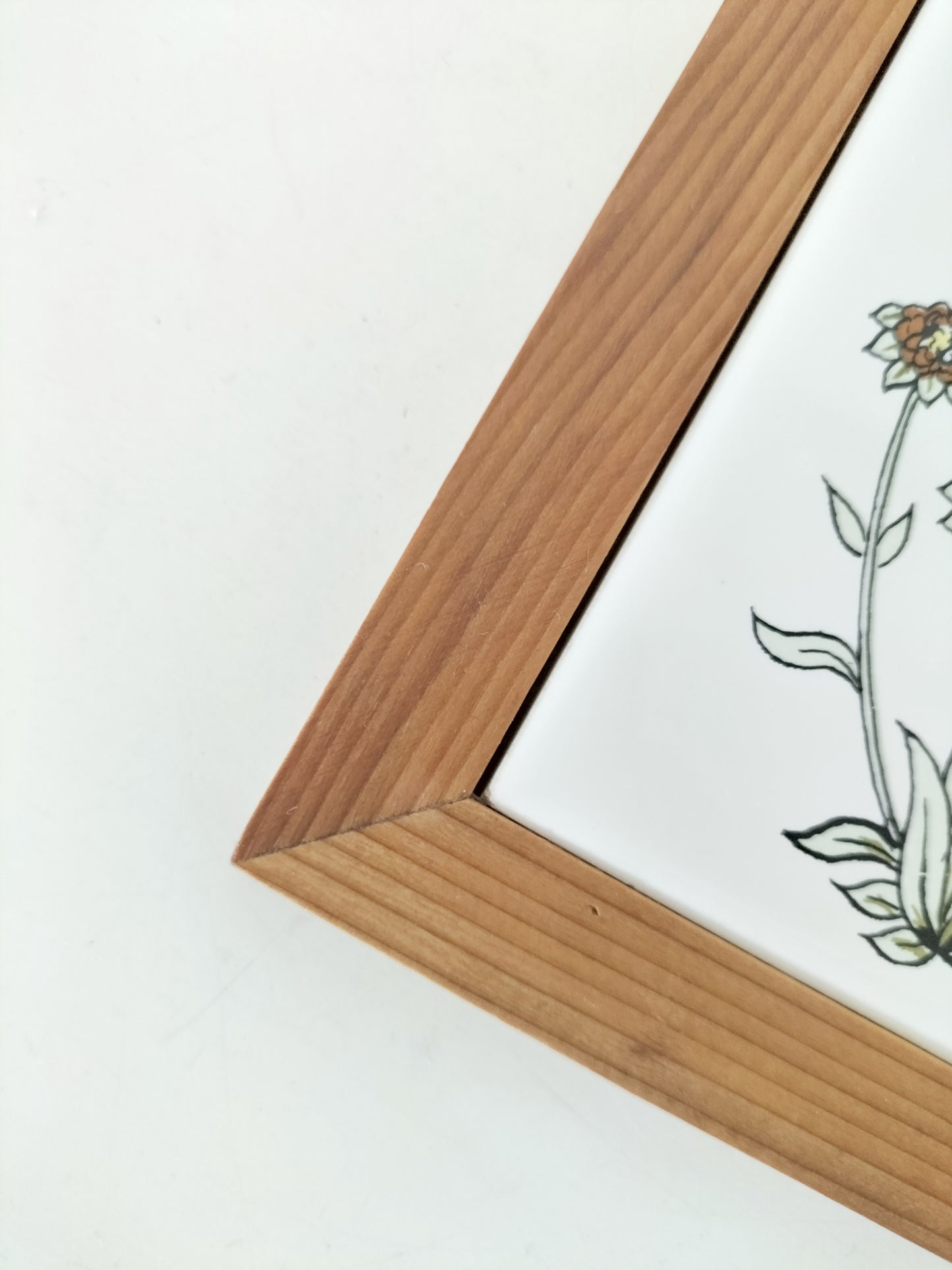 Dessous de plat mural carreau et bois