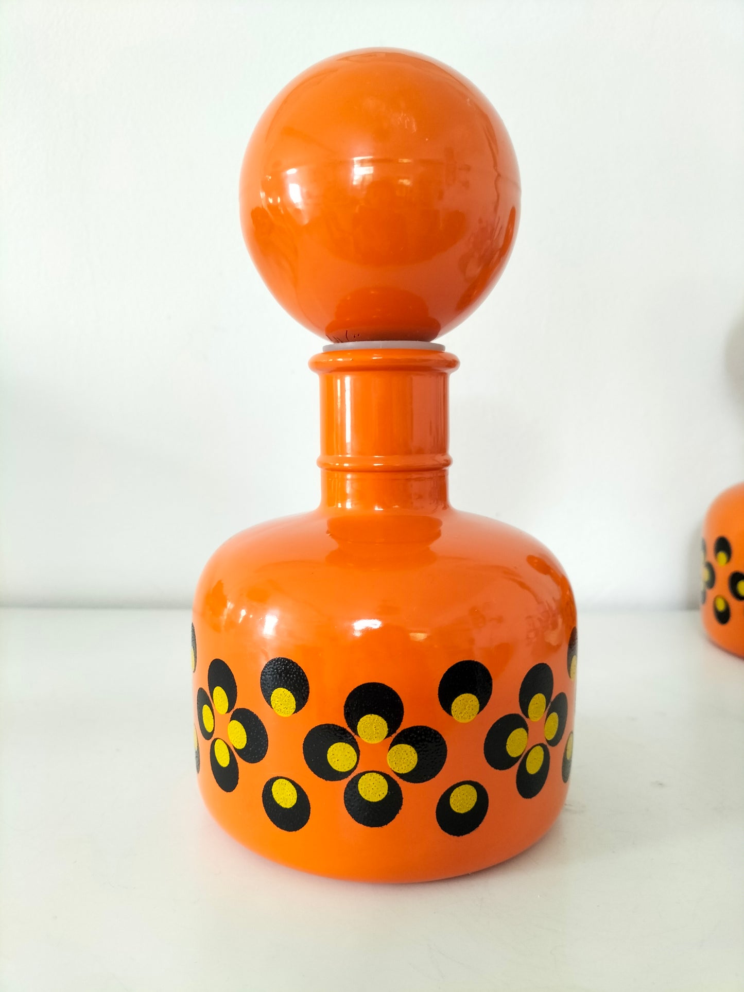 Grosse bouteille/ carafe Lacrima Christi par Becarro Italy à l'unité