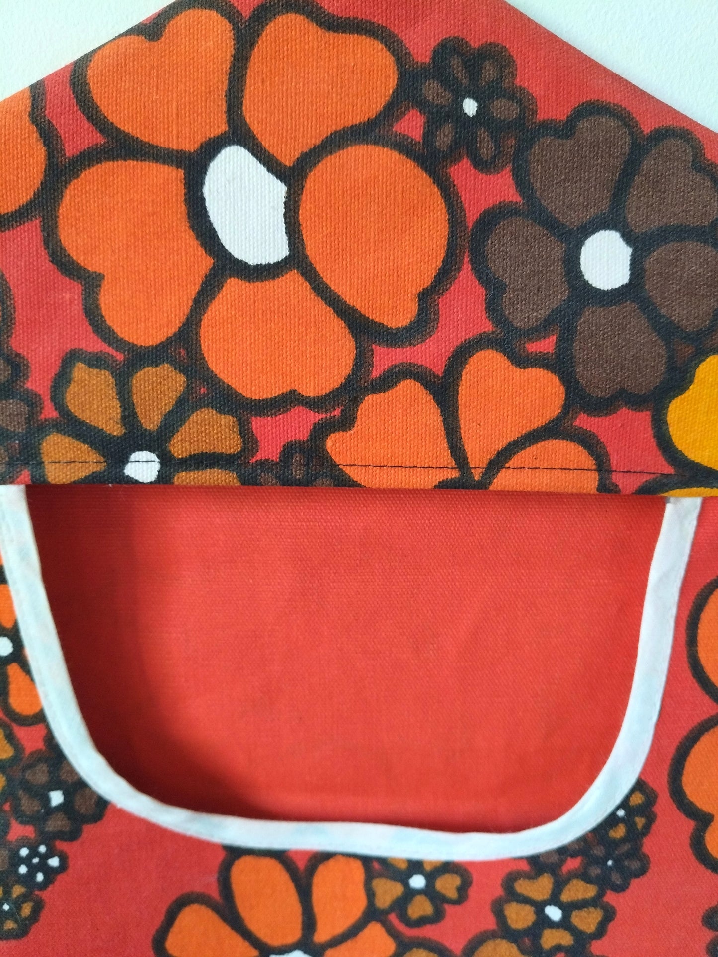 Sac/ pochette à pinces à linge à suspendre en tissu