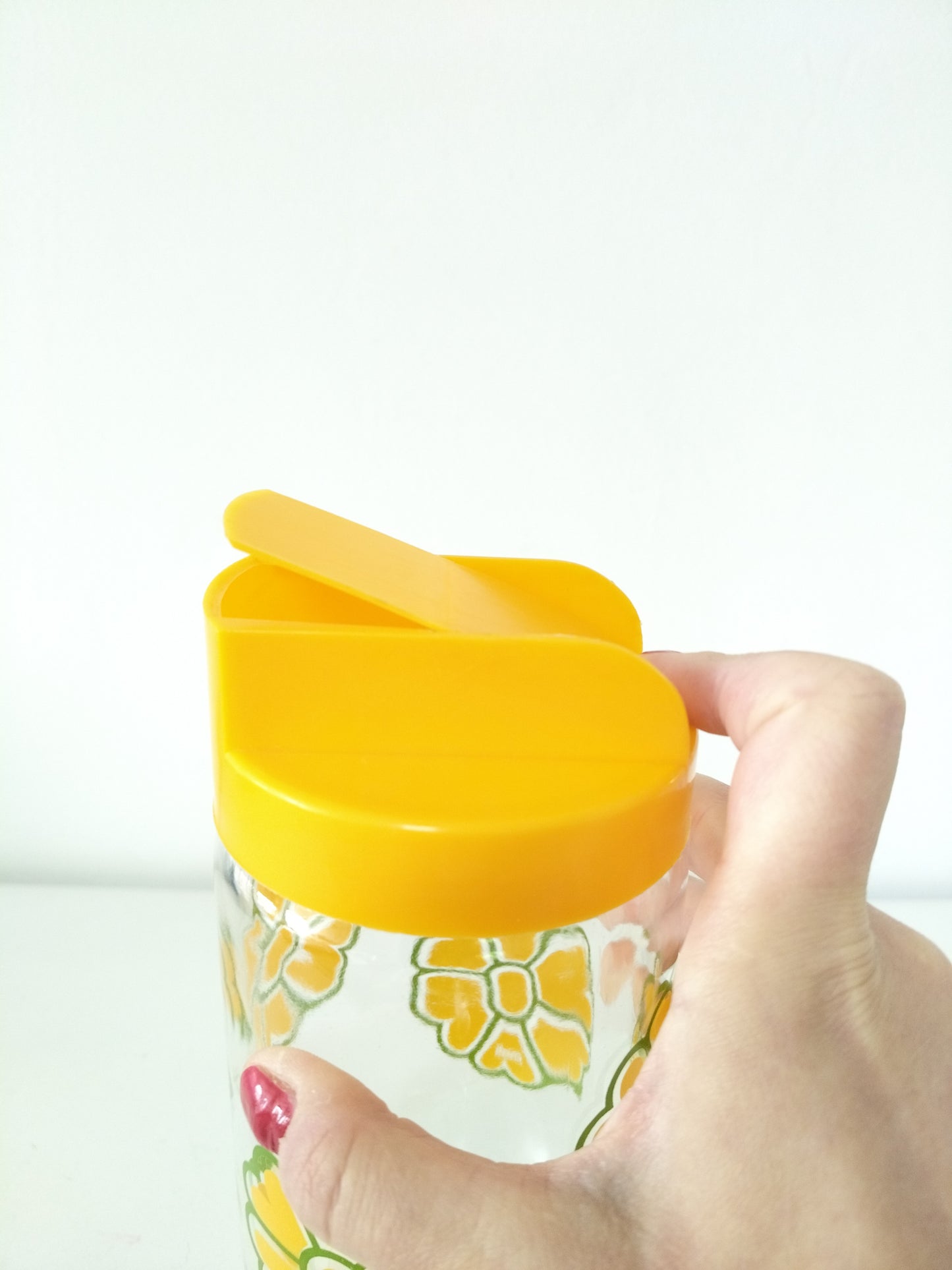 Pot/ bocal verseur en verre Meli