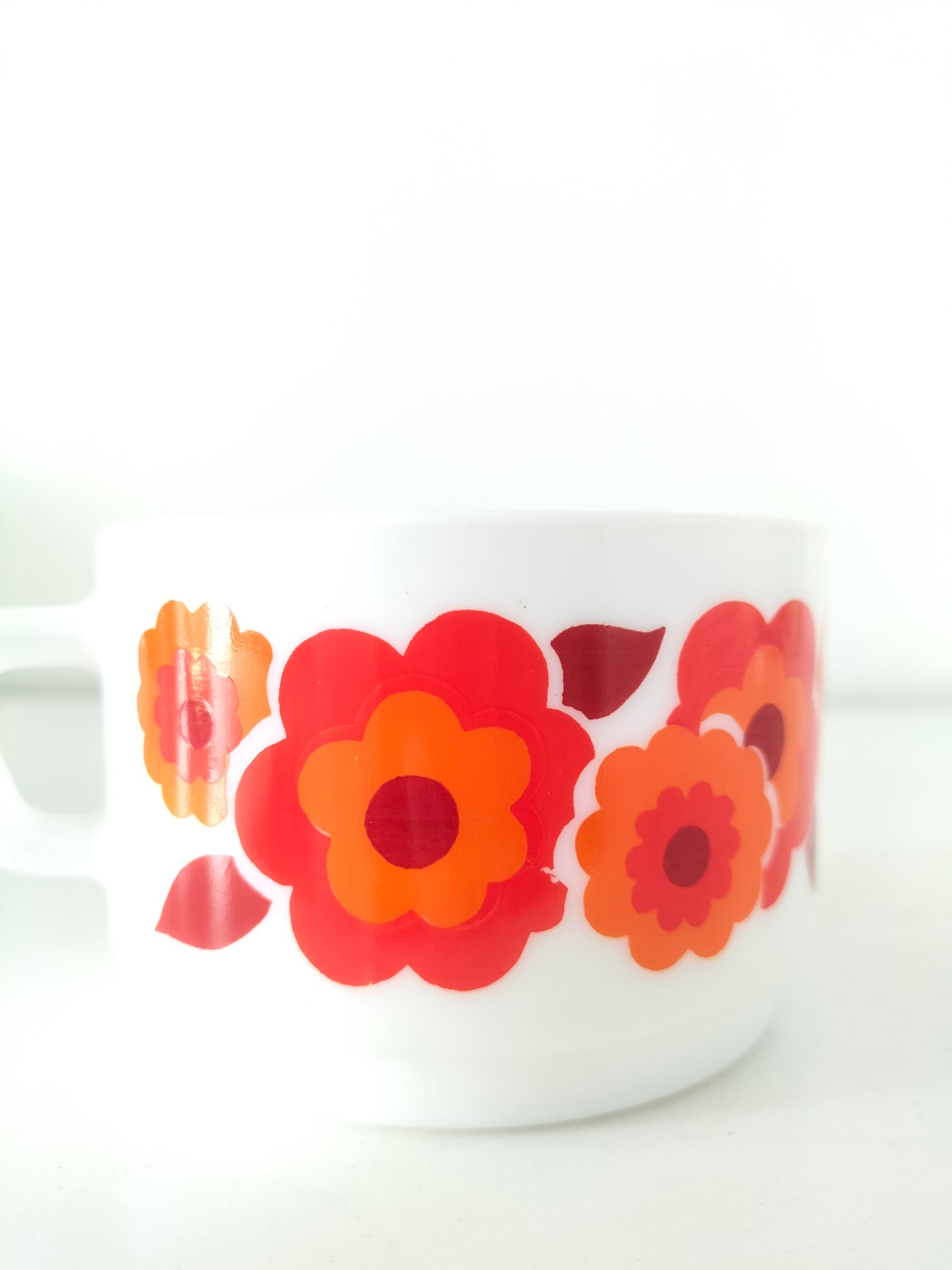 Ensemble de 4 grosses tasses Arcopal Lotus