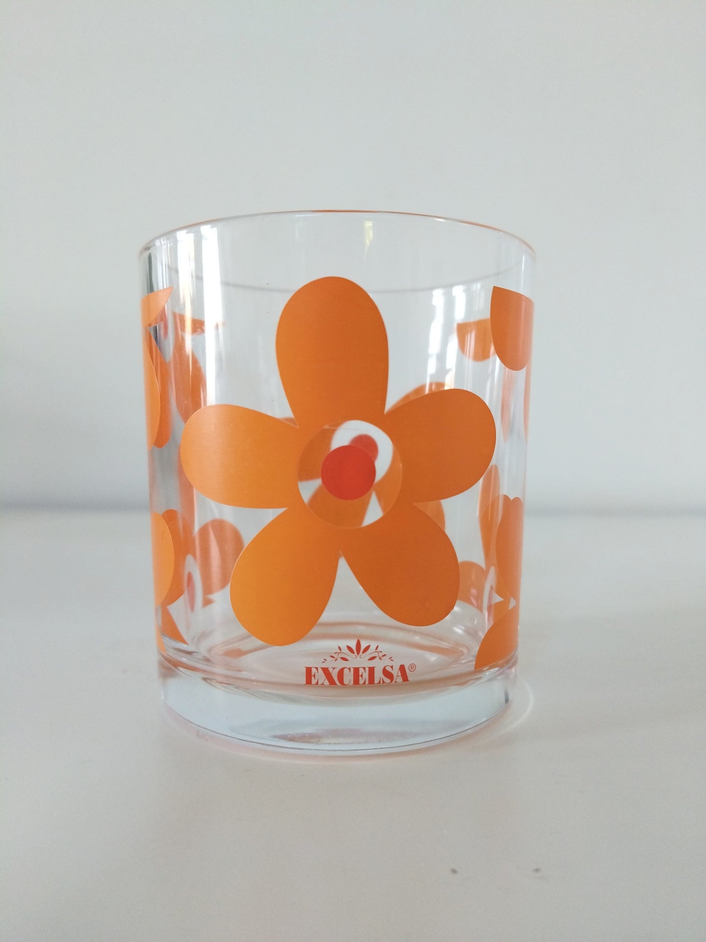 Verre flower power Excelsa