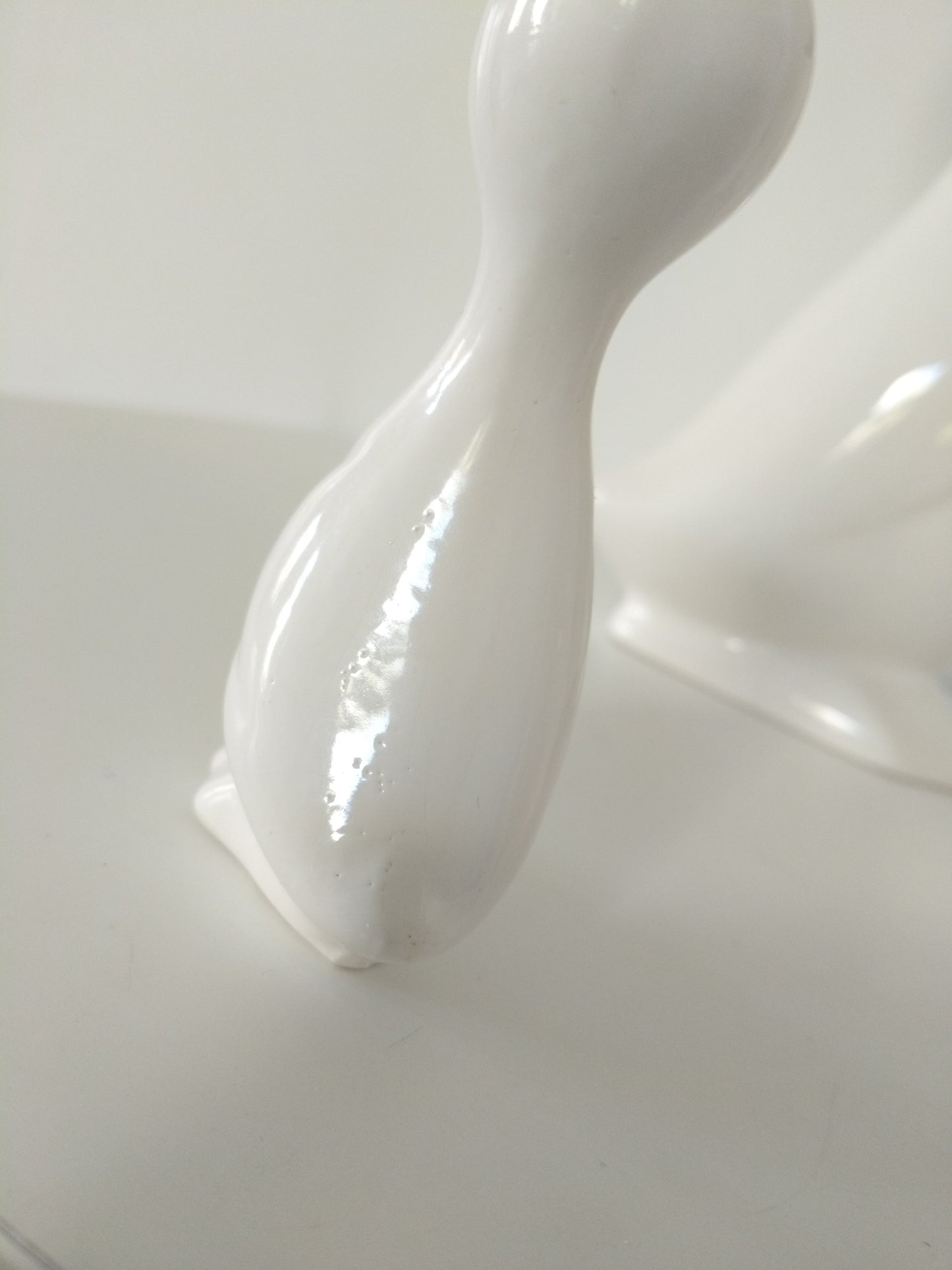 Ensemble de 4 canards en céramique émaillée