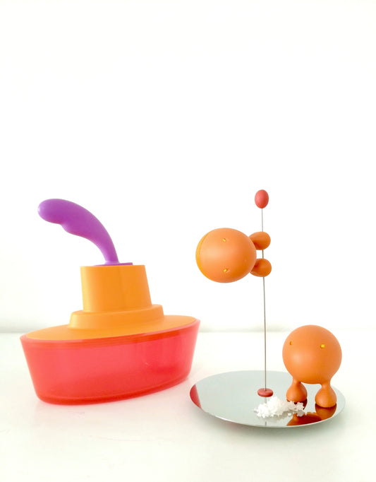 Salière et poivrière Liliput ou beurrier Ship Shape Alessi au choix beurrier réservé Emilie