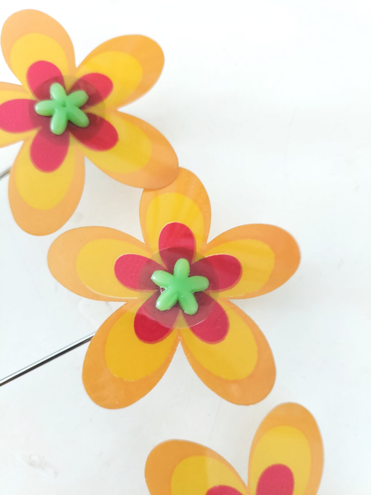Porte-photos flower power