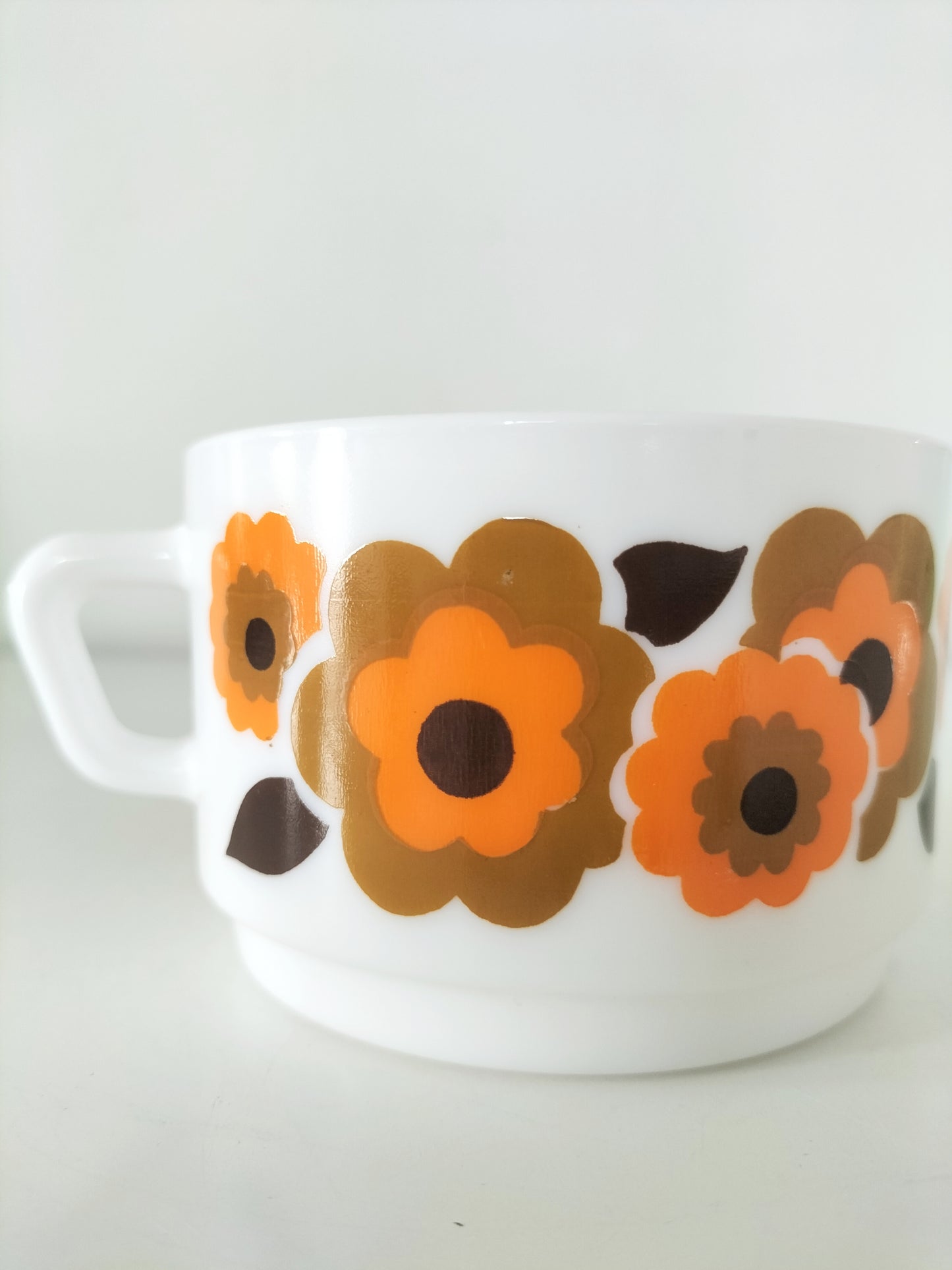 Ensemble de 4 grosses tasses Arcopal Lotus